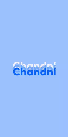 Name DP: Chandni