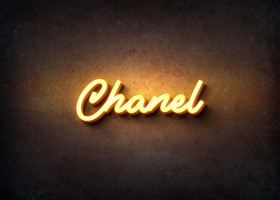 Glow Name Profile Picture for Chanel