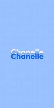 Name DP: Chanelle
