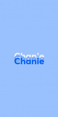 Name DP: Chanie