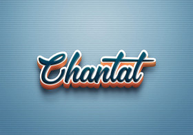 Cursive Name DP: Chantal
