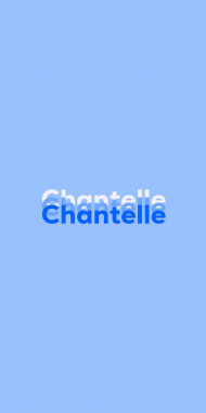 Name DP: Chantelle