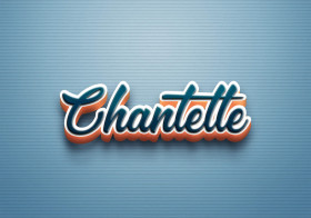 Cursive Name DP: Chantelle