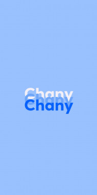 Name DP: Chany
