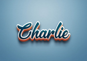 Cursive Name DP: Charlie