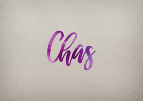 Chas Watercolor Name DP