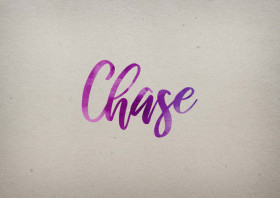 Chase Watercolor Name DP