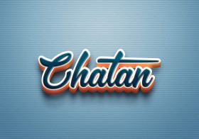 Cursive Name DP: Chatan