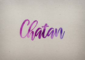 Chatan Watercolor Name DP