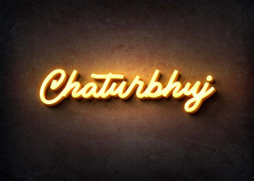 Glow Name Profile Picture for Chaturbhuj