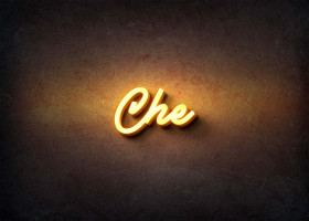 Glow Name Profile Picture for Che