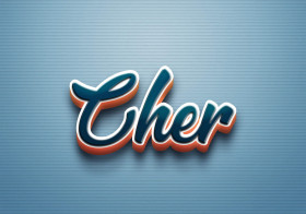 Cursive Name DP: Cher