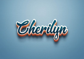 Cursive Name DP: Cherilyn