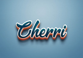 Cursive Name DP: Cherri