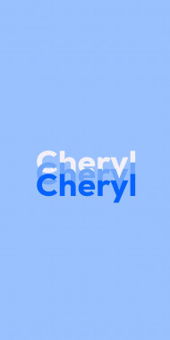 Name DP: Cheryl