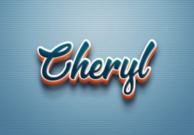 Cursive Name DP: Cheryl
