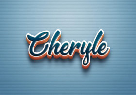 Cursive Name DP: Cheryle