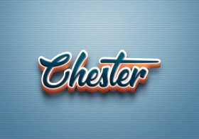 Cursive Name DP: Chester