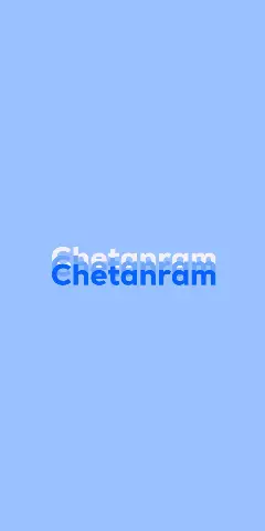 Name DP: Chetanram