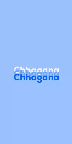 Name DP: Chhagana