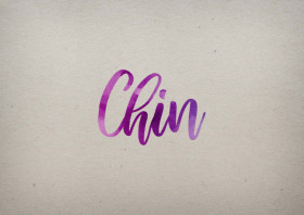 Chin Watercolor Name DP