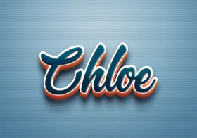 Cursive Name DP: Chloe