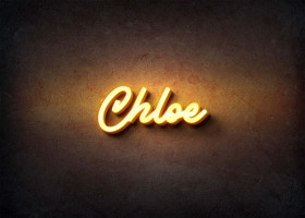 Glow Name Profile Picture for Chloe