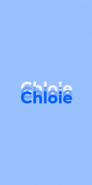 Name DP: Chloie