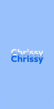 Name DP: Chrissy