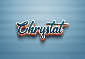 Cursive Name DP: Chrystal
