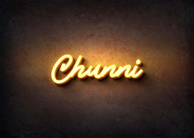 Glow Name Profile Picture for Chunni