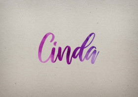 Cinda Watercolor Name DP