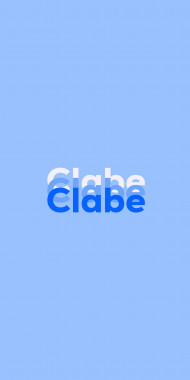 Name DP: Clabe