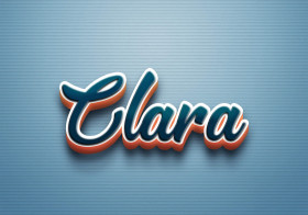 Cursive Name DP: Clara