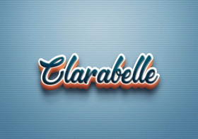 Cursive Name DP: Clarabelle