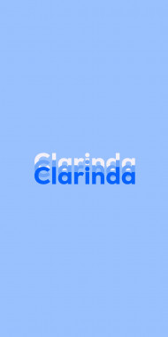 Name DP: Clarinda