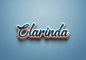 Cursive Name DP: Clarinda