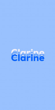 Name DP: Clarine