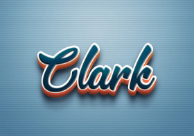 Cursive Name DP: Clark