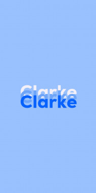 Name DP: Clarke