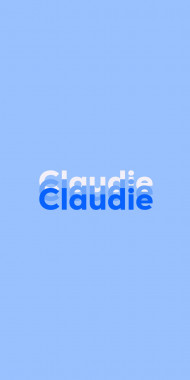 Name DP: Claudie