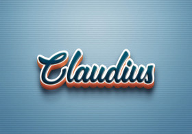 Cursive Name DP: Claudius