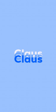 Name DP: Claus