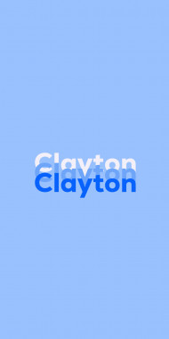 Name DP: Clayton