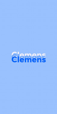 Name DP: Clemens