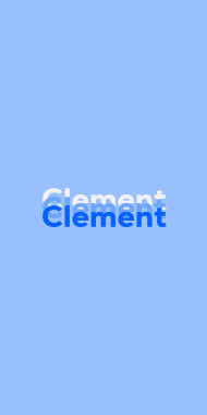 Name DP: Clement