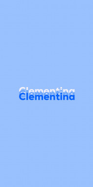 Name DP: Clementina