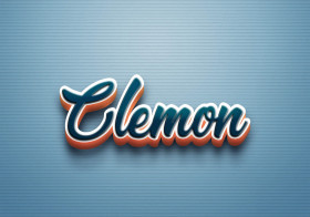 Cursive Name DP: Clemon