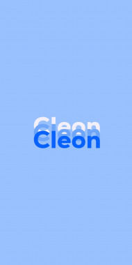 Name DP: Cleon