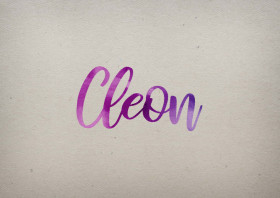 Cleon Watercolor Name DP